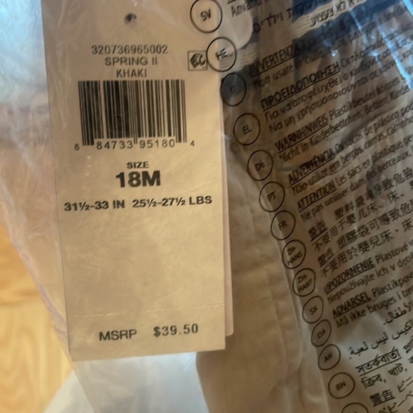 NWT Ralph Lauren khaki shorts with detachable blue and white striped belt - Picture 5 of 10